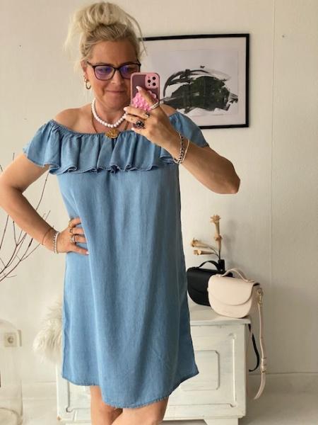 Lyocell - Volant Kleid